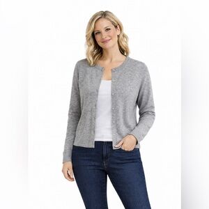 3/$30 - REITMANS Gray Button Down Cardigan